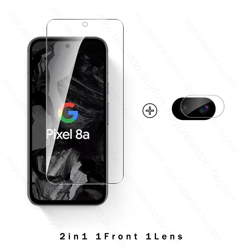 8-in-1 Panzerglas Pixel 9 10 Pro XL Kamera