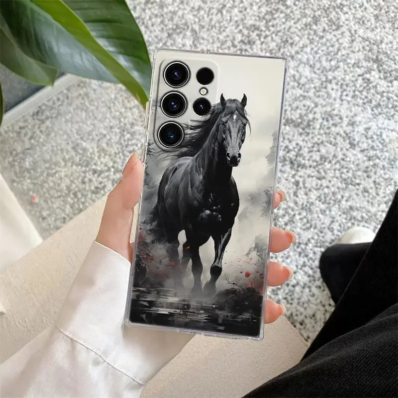 Galloping Horses Case for Samsung Galaxy S25 Ultra