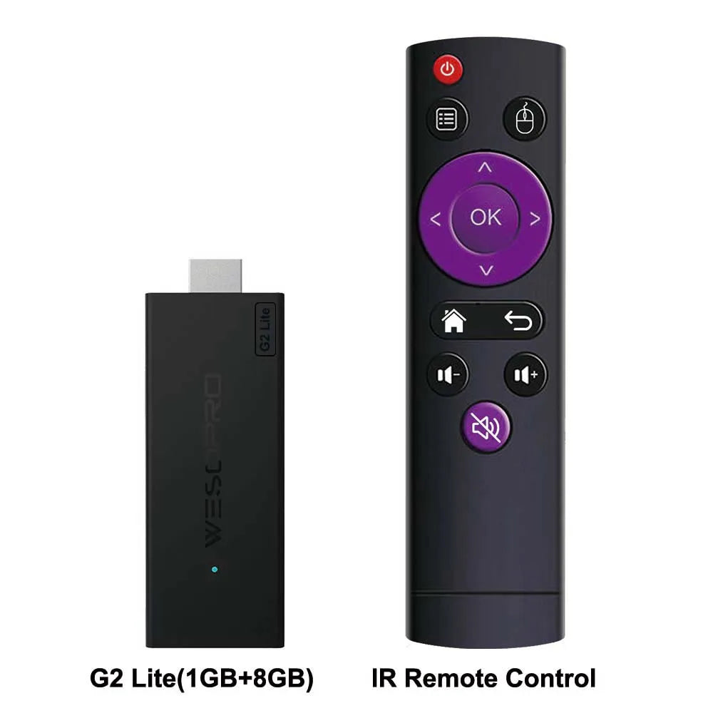 4K Android 14 TV stick with WiFi 6 streaming