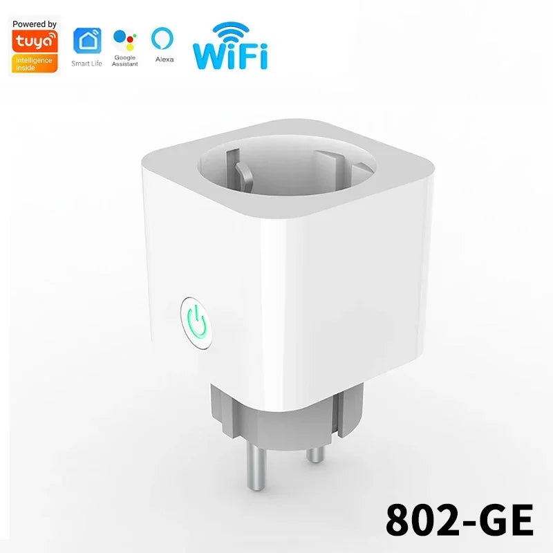 Tuya Smart Plug EU mit App, Alexa & Strommessung