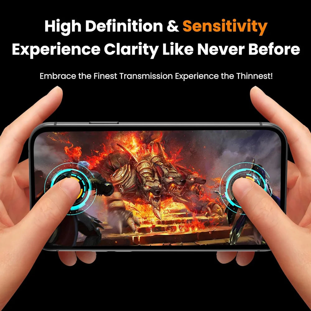 HD iPhone Schutzglas & Kamerafolie