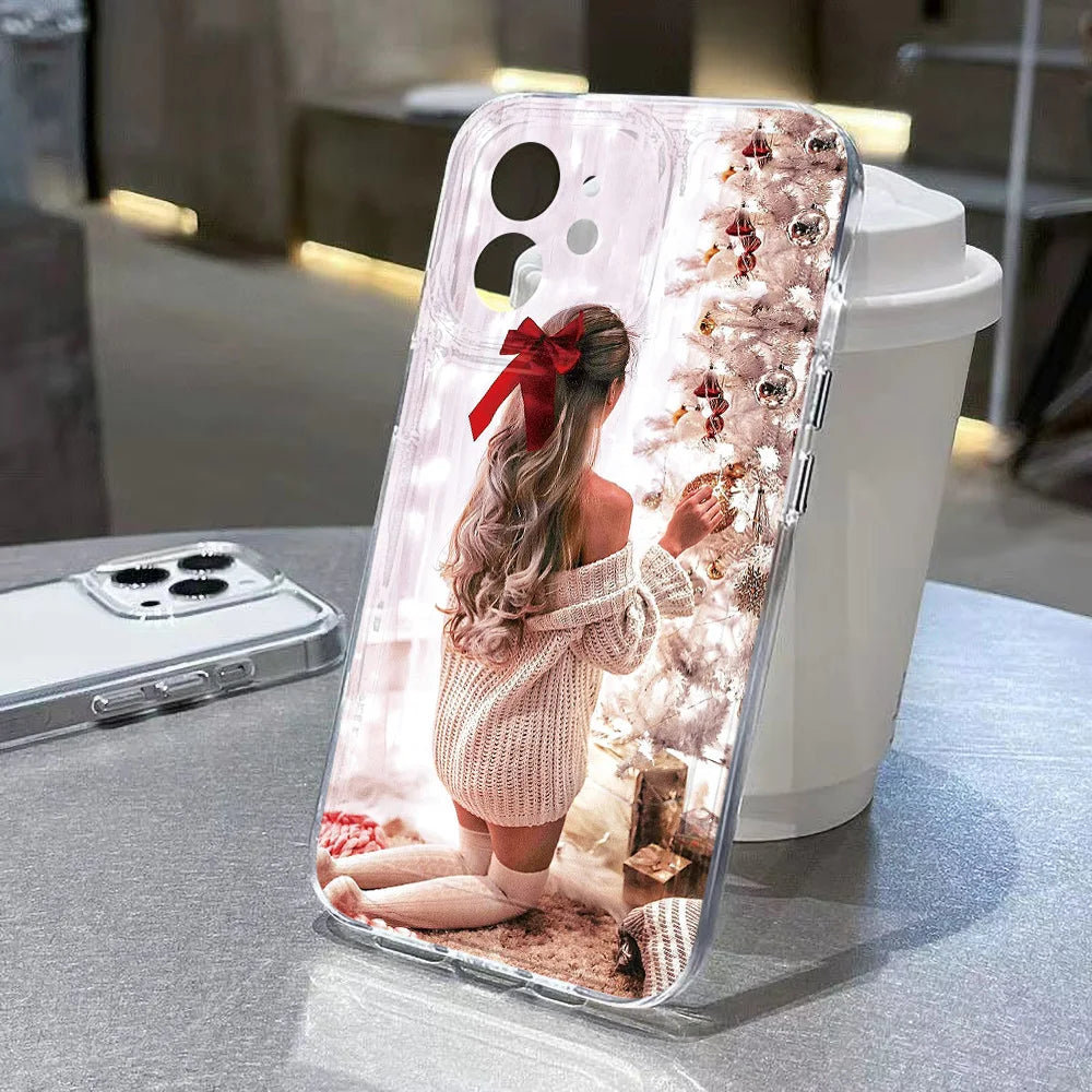 Weihnachts TPU Handyhülle für Samsung S25