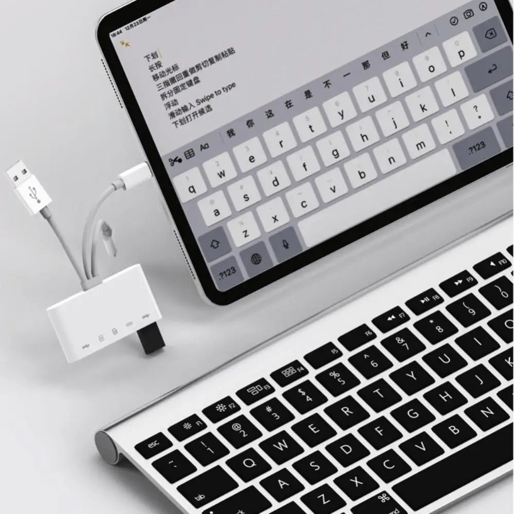 OTG USB Kamera Adapter SD TF Kartenleser iPhone iPad