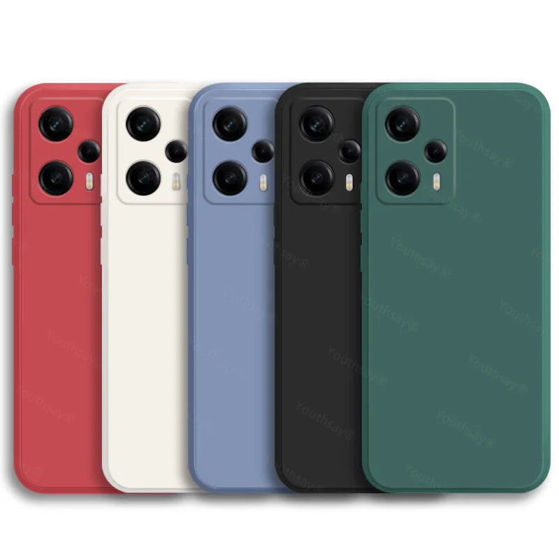 Weiche Silikonhülle für Xiaomi Poco F5 / X5 Pro