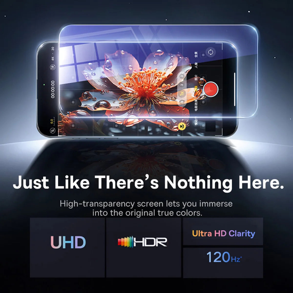 Baseus Displayschutz iPhone Klar