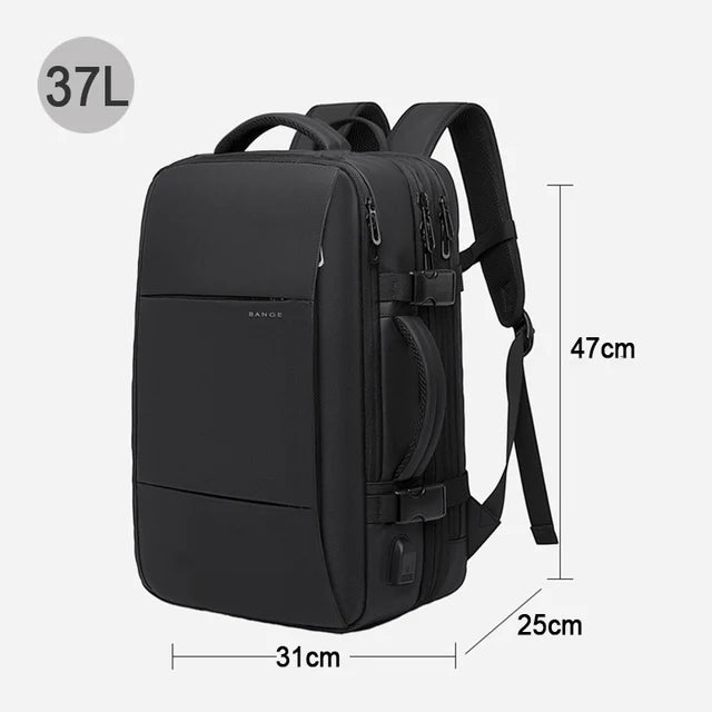 BANGE Herren Rucksack 17,3 Zoll Wasserdicht