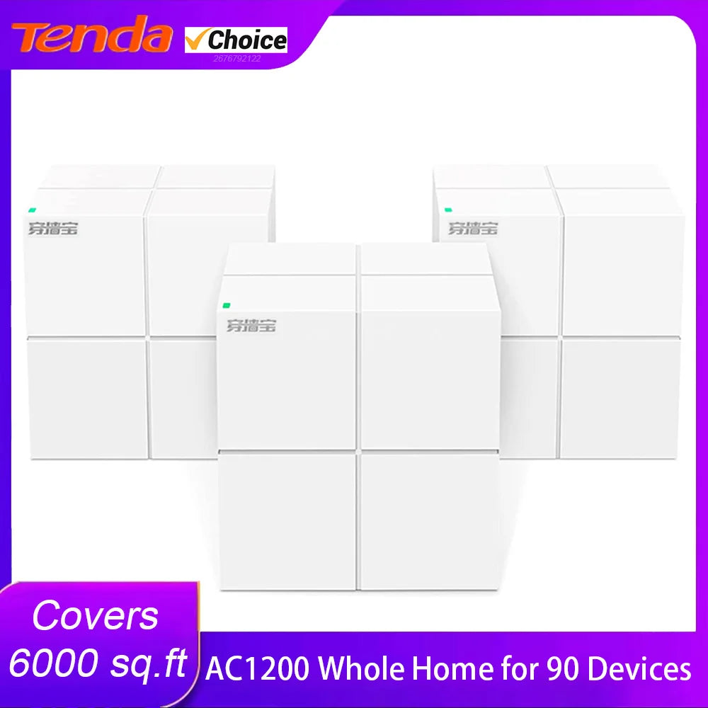 Tenda MW6 Mesh WLAN Router Dualband Gigabit