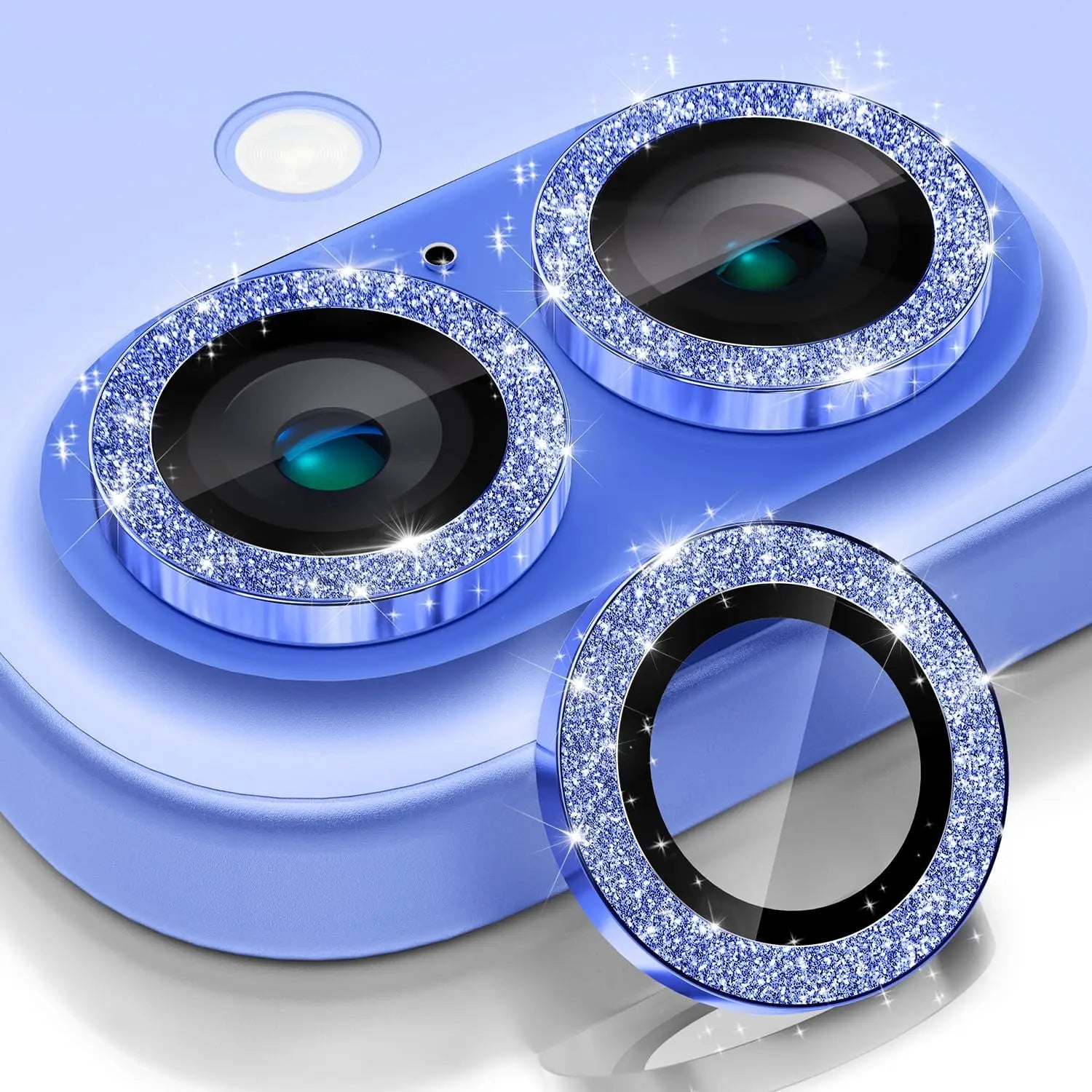 Bling Glitter Camera Protective Glass for iPhone 17