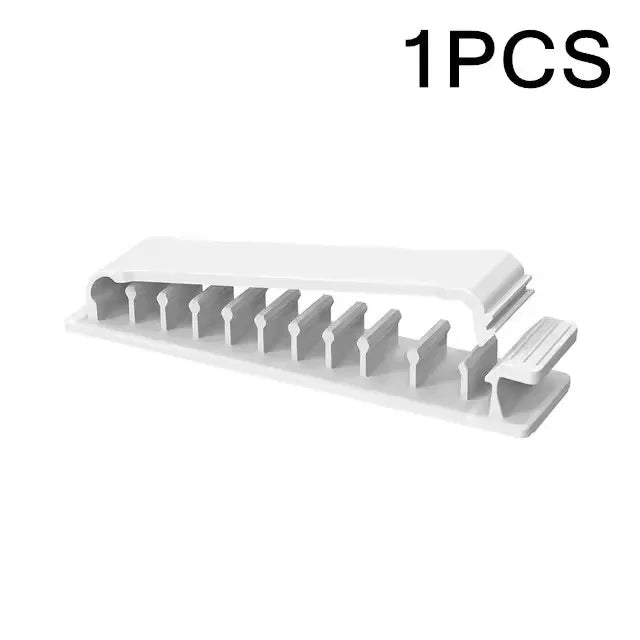Selbstklebender 10-Fach Kabelclips Organizer
