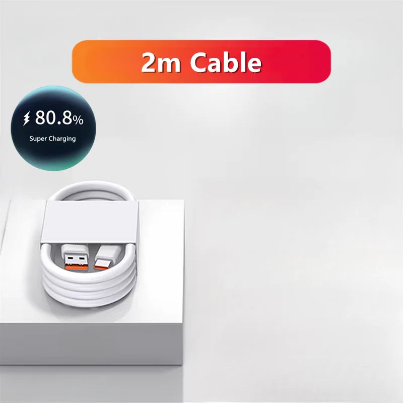 6A 66W Schnelllade-Typ-C-Kabel Huawei