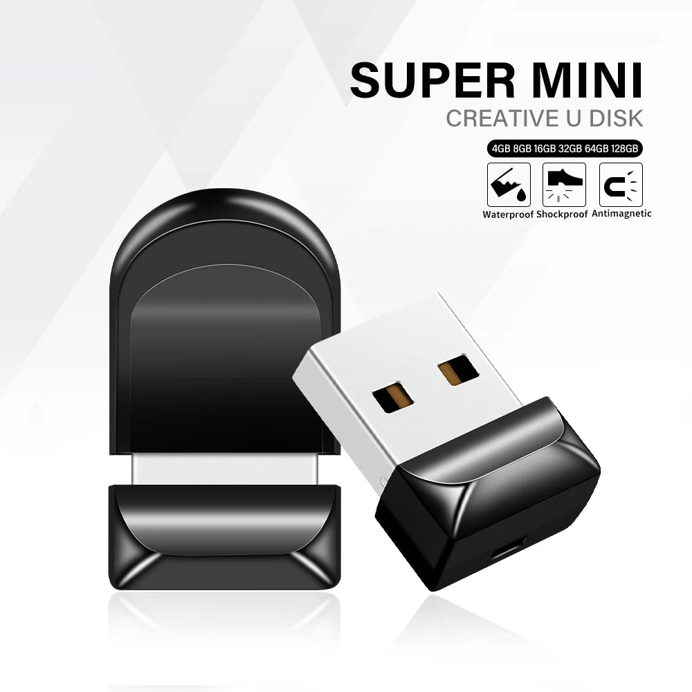 Mini USB 2.0 Flash-Laufwerk 128 GB Oval