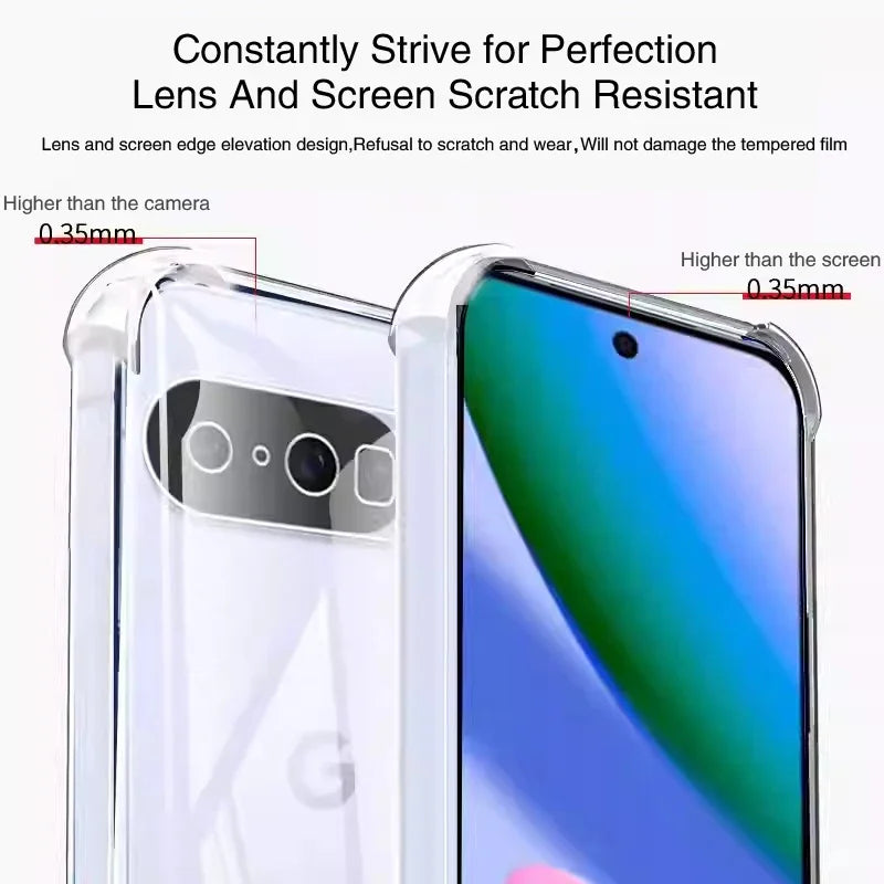 Airbag Silikon Hülle für Google Pixel 10 Pro XL