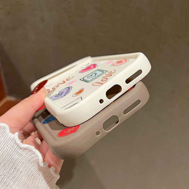 Weiches Herz-TPU Case für Google Pixel 9 Pro