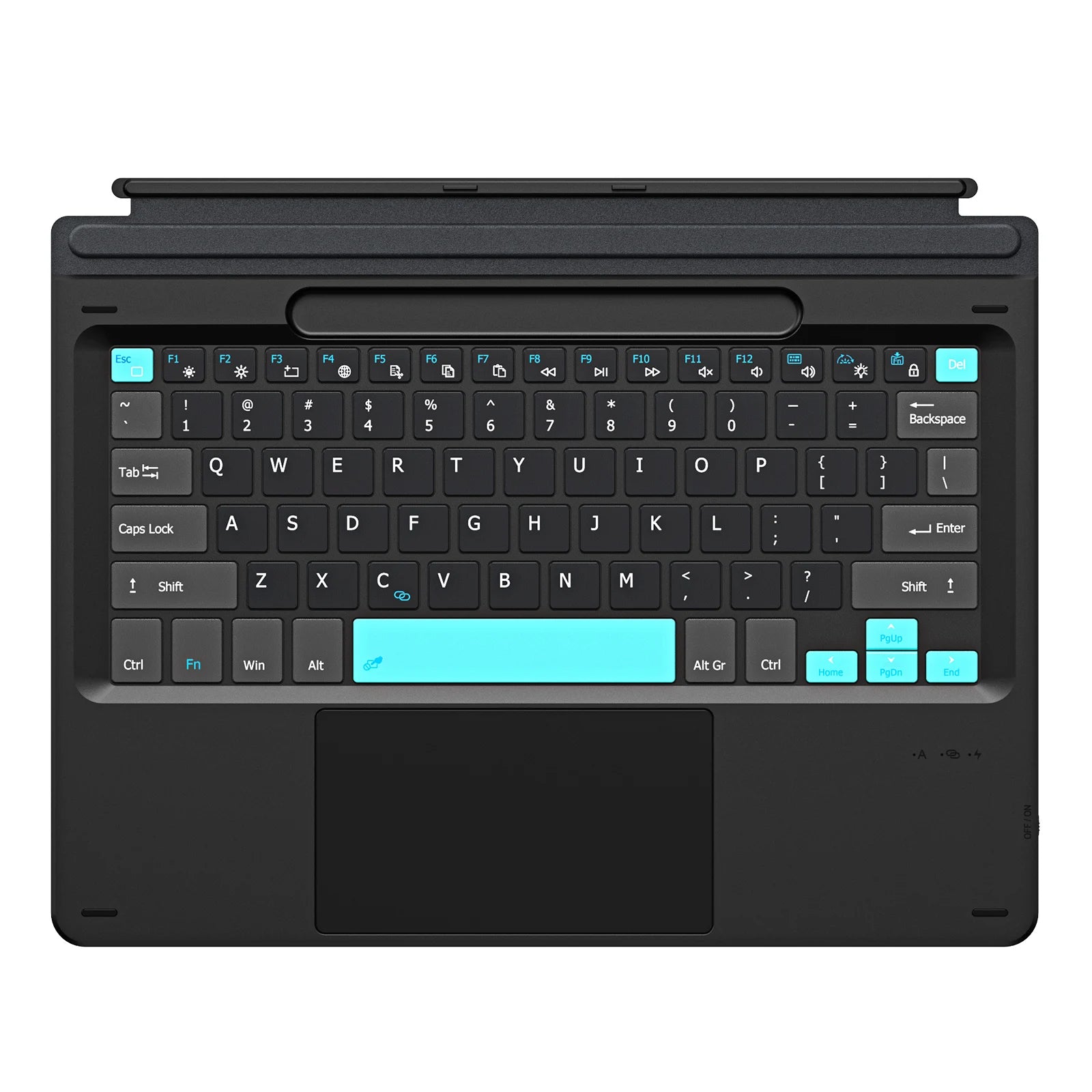 Ultraschlanke Bluetooth Tastatur für Surface Pro 8–11