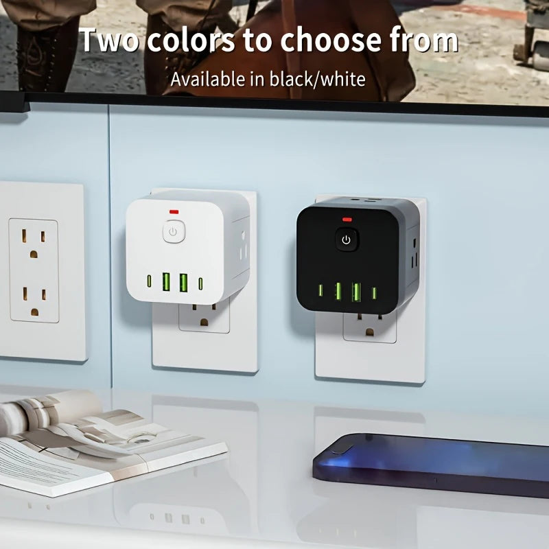 8-in-1 Steckdosenleiste mit USB & PD