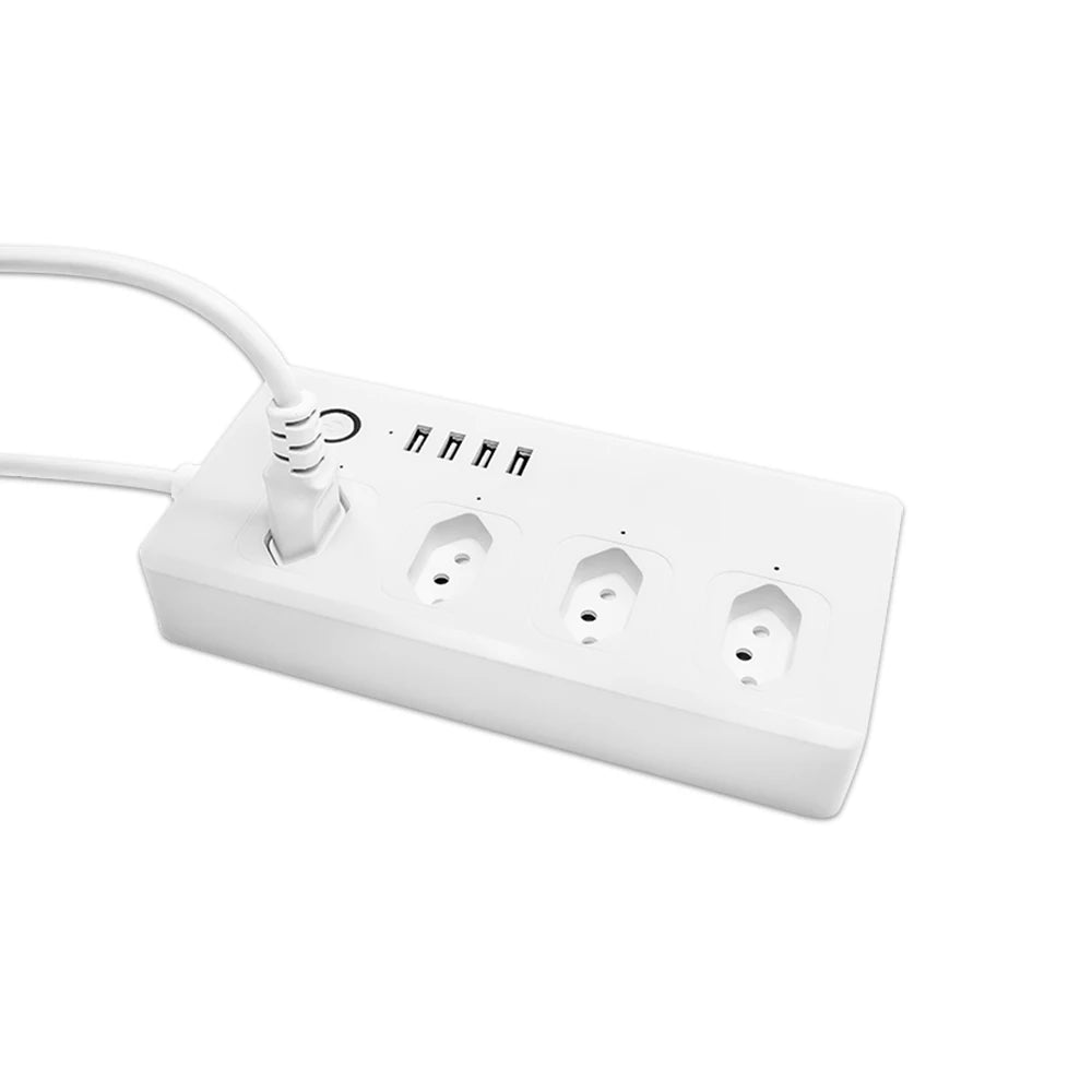 Intelligente Steckdosenleiste Wifi ZigBee 4-Fach USB