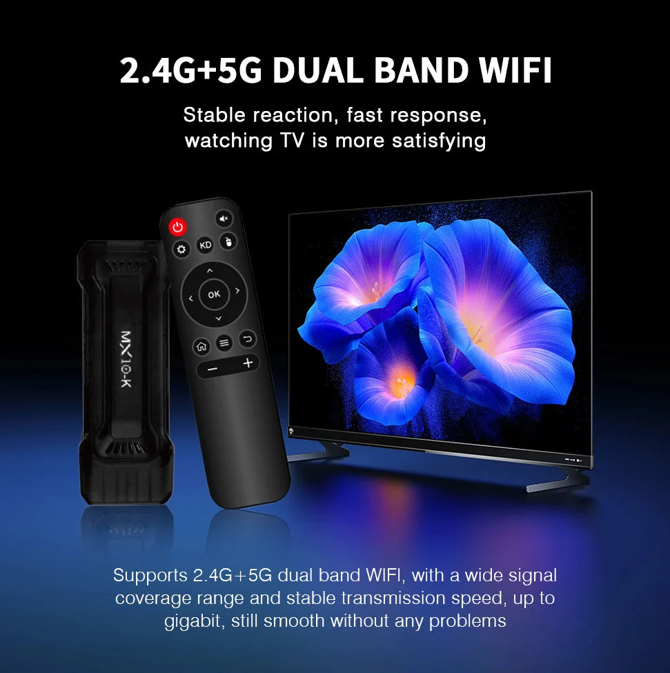 4K Android TV Stick mit Google TV & Dual-Band WLAN