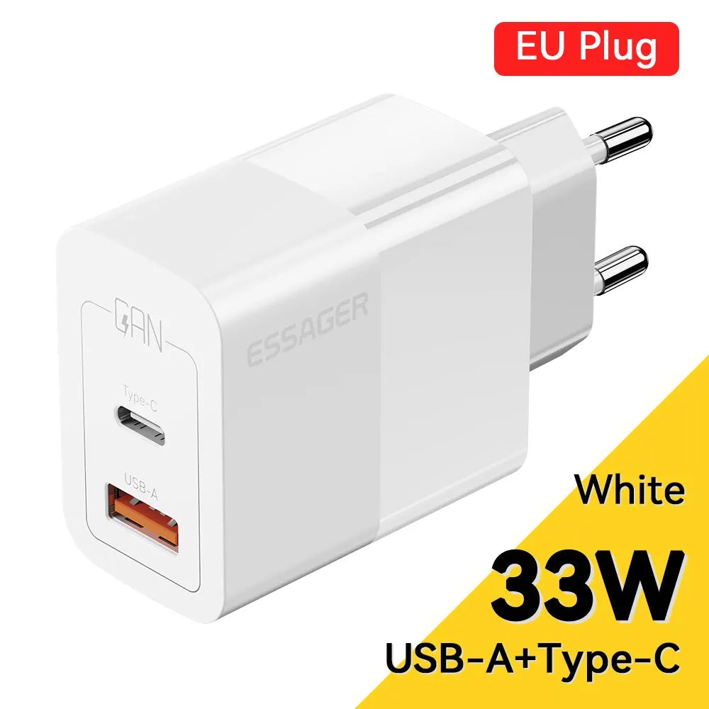 Essager 33W USB-C GAN Fast Charger