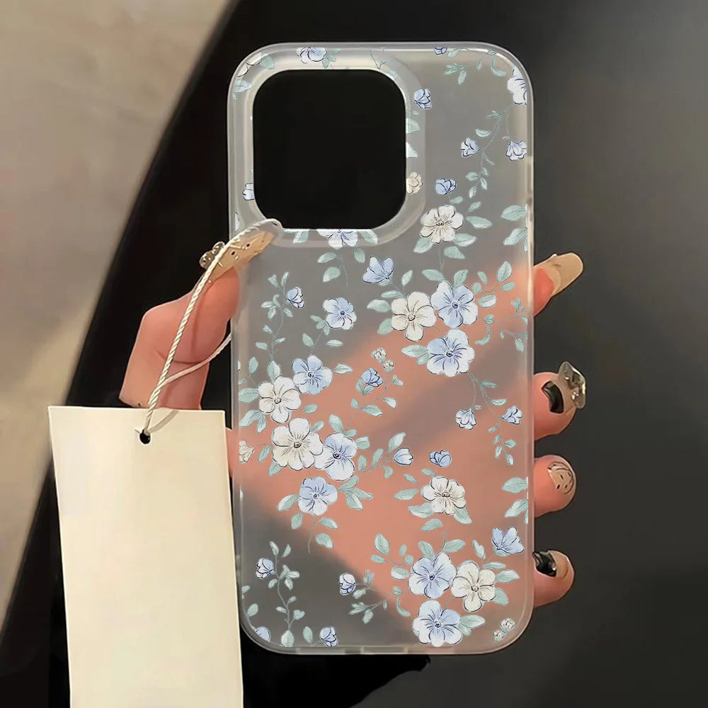 Blumen Handyhülle für iPhone 17 Pro Slim Case