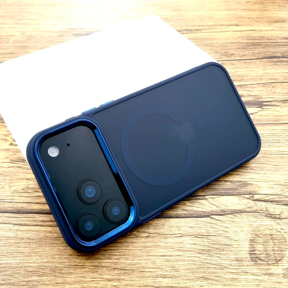 Matte durchsichtige Luxus-Hülle für iPhone 17 Pro