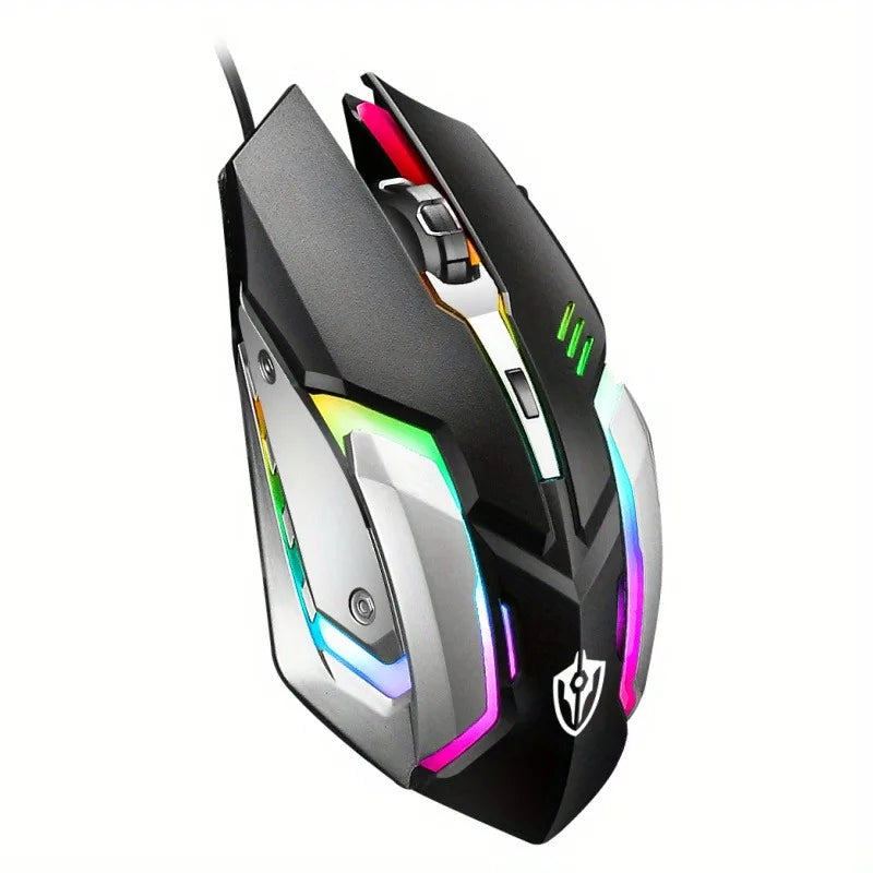 Kabelgebundene LED-Maus für Büro und Gaming