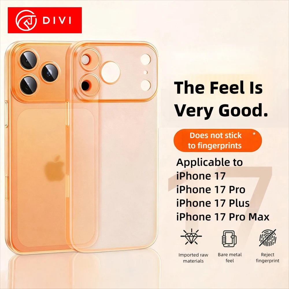 Matte Hardcase Hülle für iPhone 17 Pro Max Air
