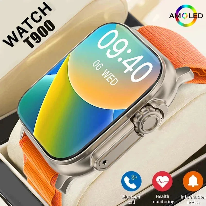 LAXASFIT T900Ultra Bluetooth Smartwatch mit Anruf