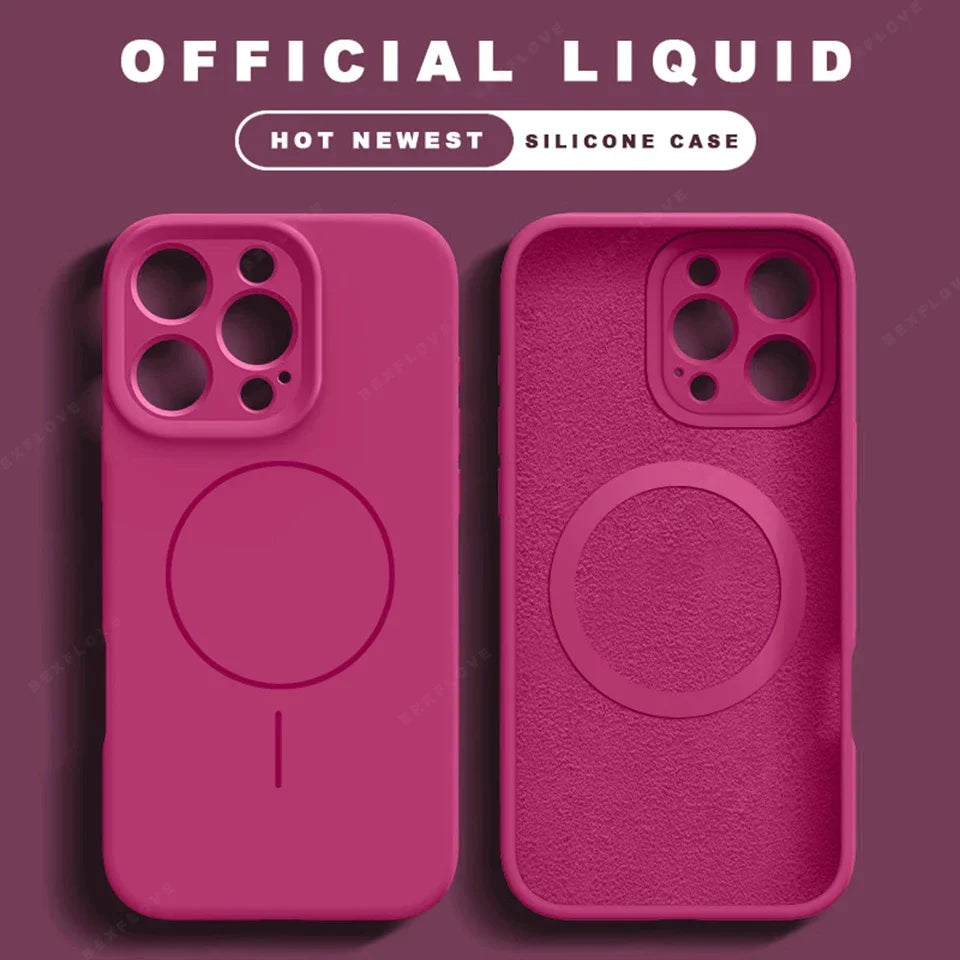 MagSafe Silikonhülle mit Lanyard für iPhone 17