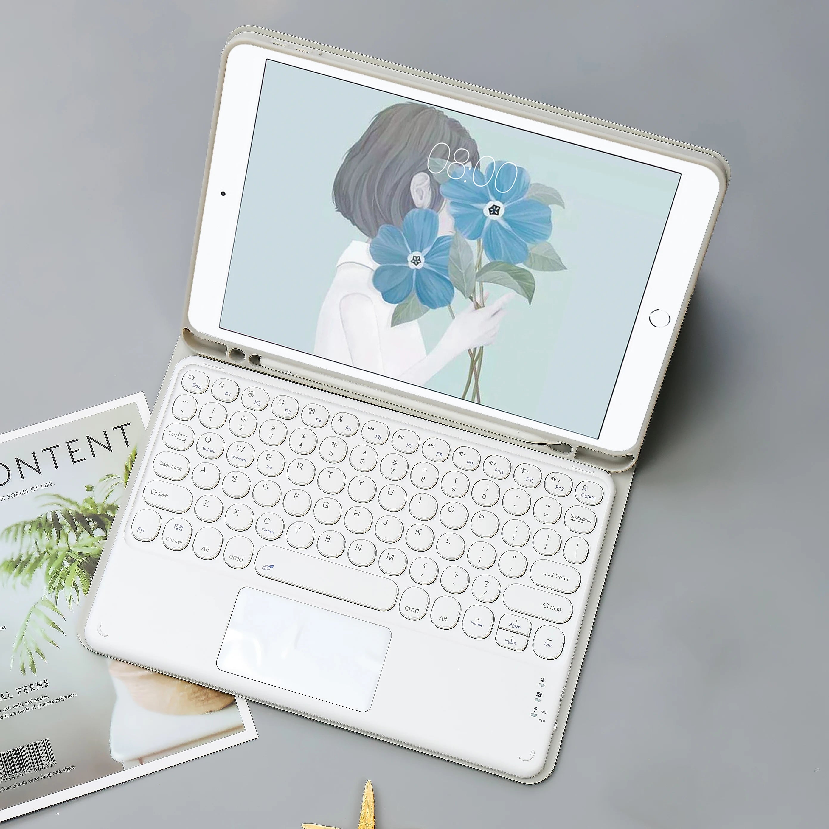 Kabellose Tastatur Maus Hülle iPad Pro Air