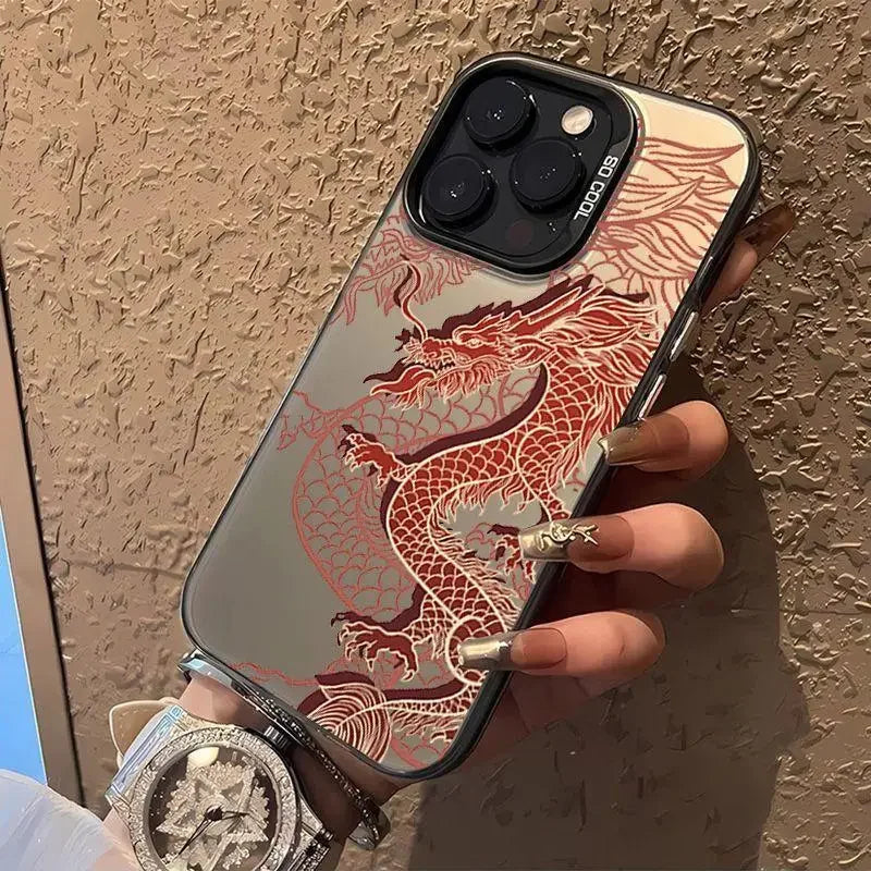 Chinesische Drachen Handyhülle für Samsung S25