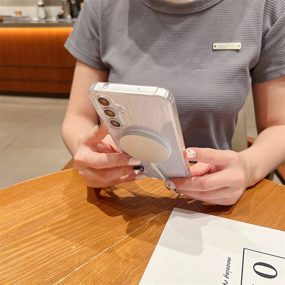 Magnetische Acryl-Magsafe Hülle für Galaxy S23