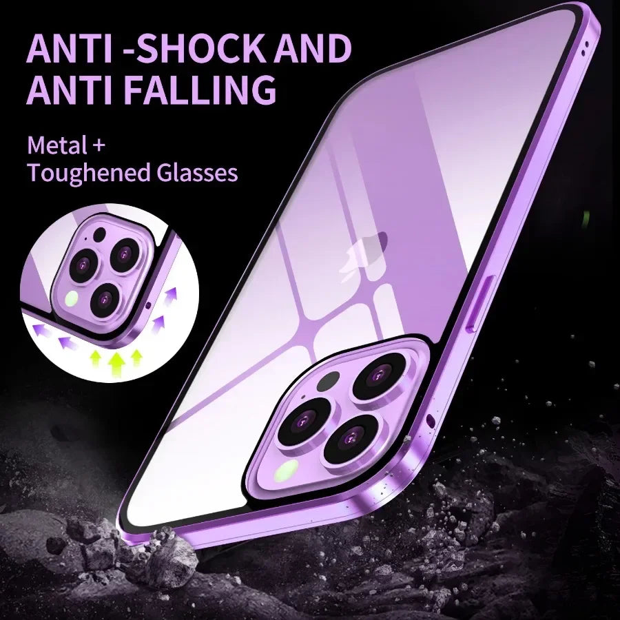 Magnetische Anti-Peeping iPhone-Hülle