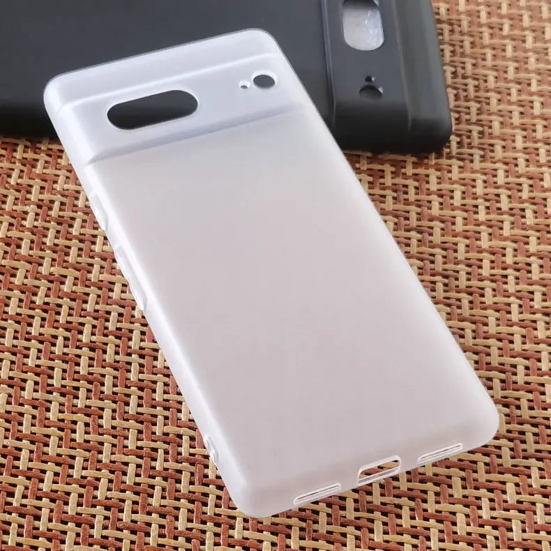 TPU Silikon Hülle Pixel 7 Pro Matt Schwarz