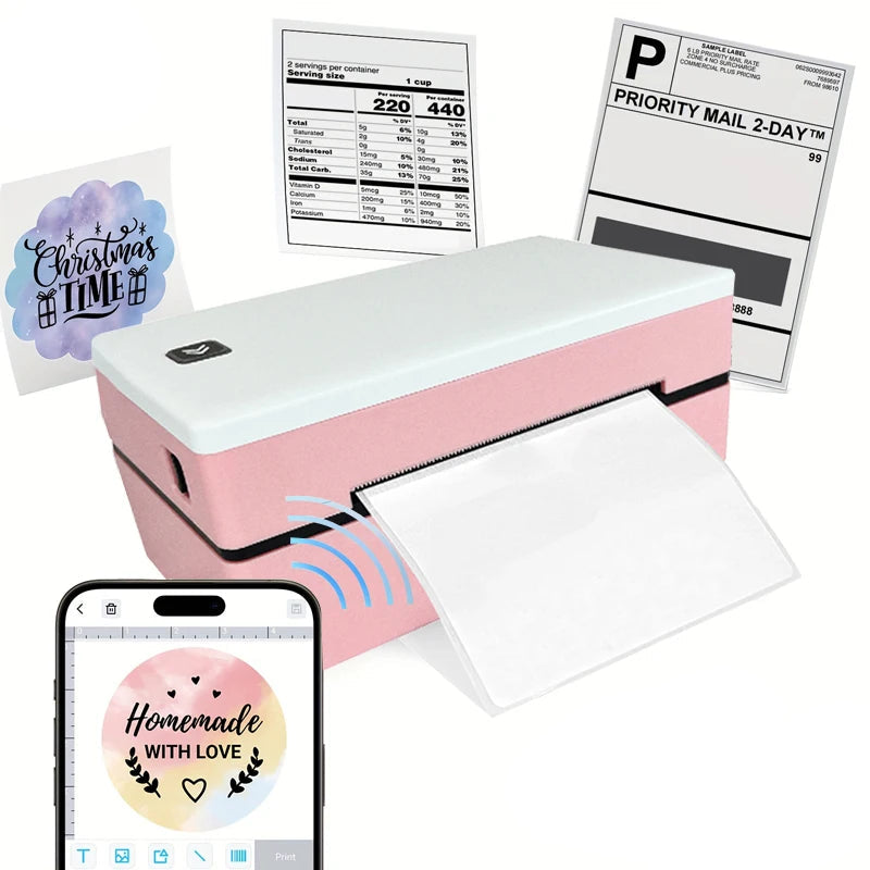 Marklife D200 Shipping Label Printer 4x6 Bluetooth