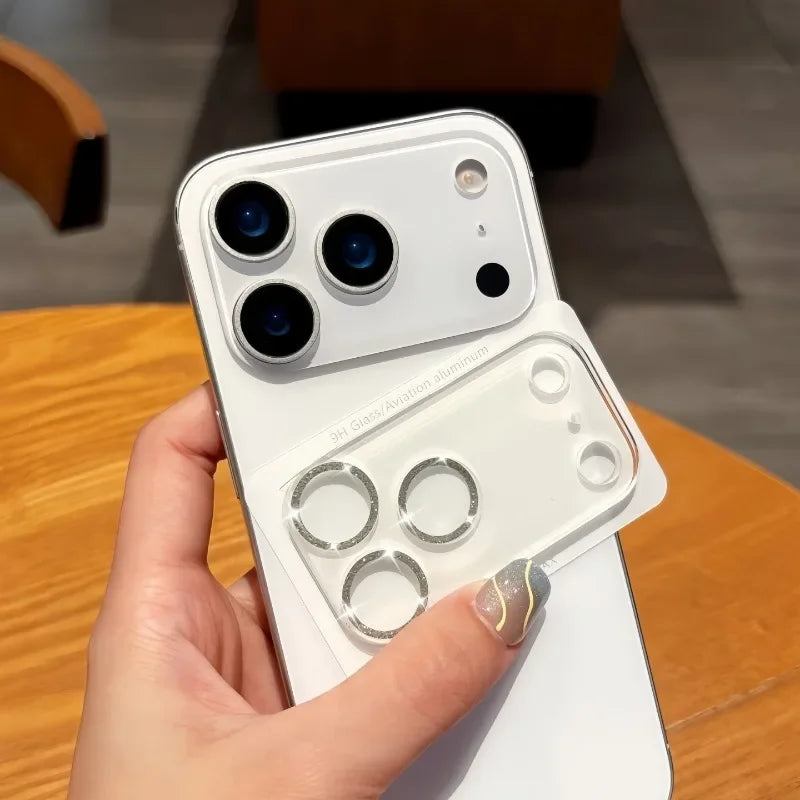 Glitzer Kamera-Objektivschutz für iPhone 17 Serie