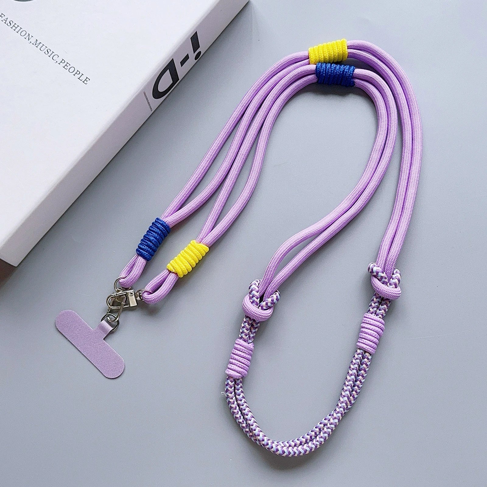 Personalisierter Trend Doppel-Farbiger Handy-Lanyard