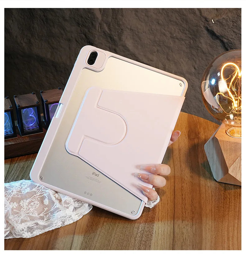 Magnetic iPad Case Rotation