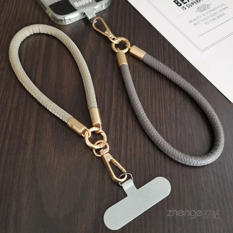 Leder-Handyband mit Clip – Stylisches Lanyard für alle