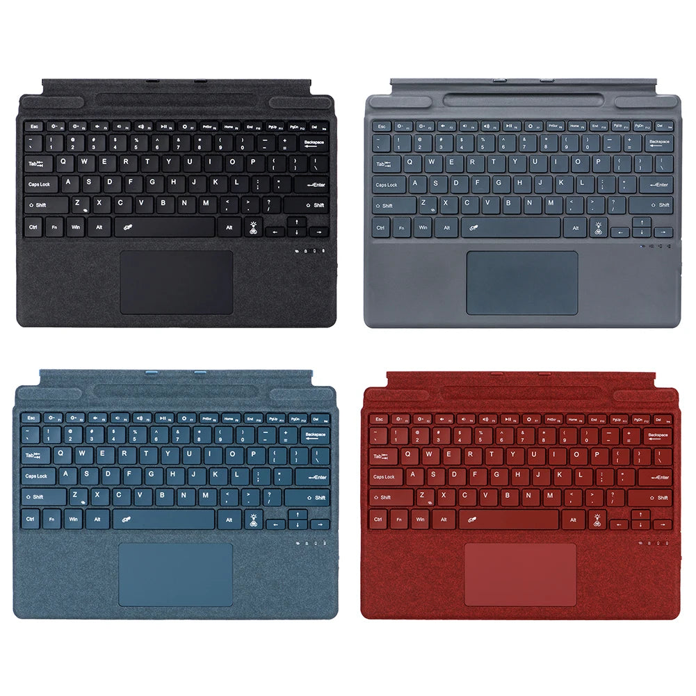 Magnetische Bluetooth-Tastatur für Surface Pro 8–11