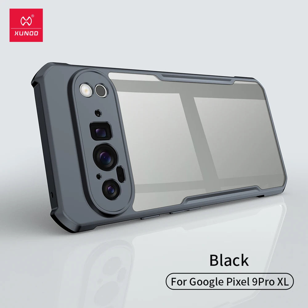 Shockproof case for Google Pixel 9 Pro with lens protection