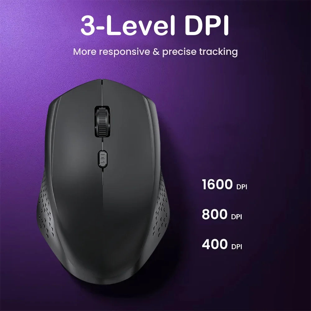 Kabellose Dual-Modus Maus leise 1600DPI US