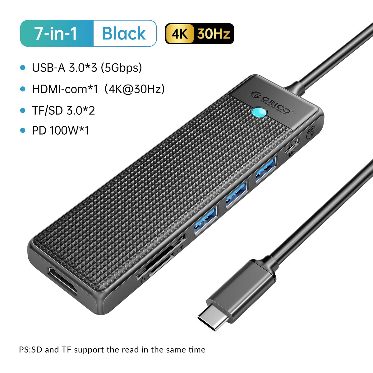 USB-C Docking Station 4K 100W