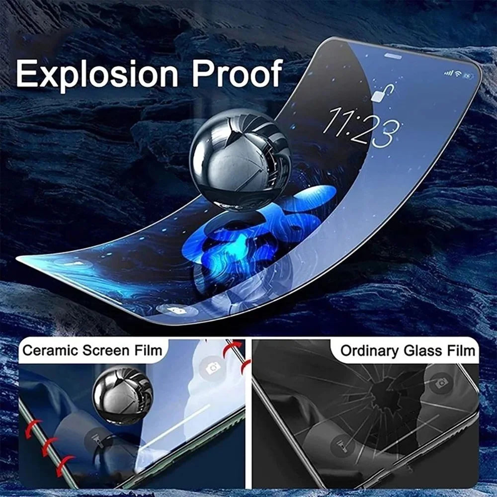 HD Matte Ceramic Screen Protector for iPhone 17 Series