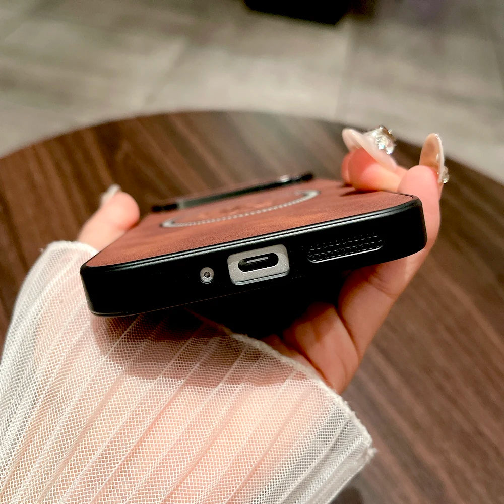 Luxus Kunstleder Hülle Pixel 9 8 Pro XL