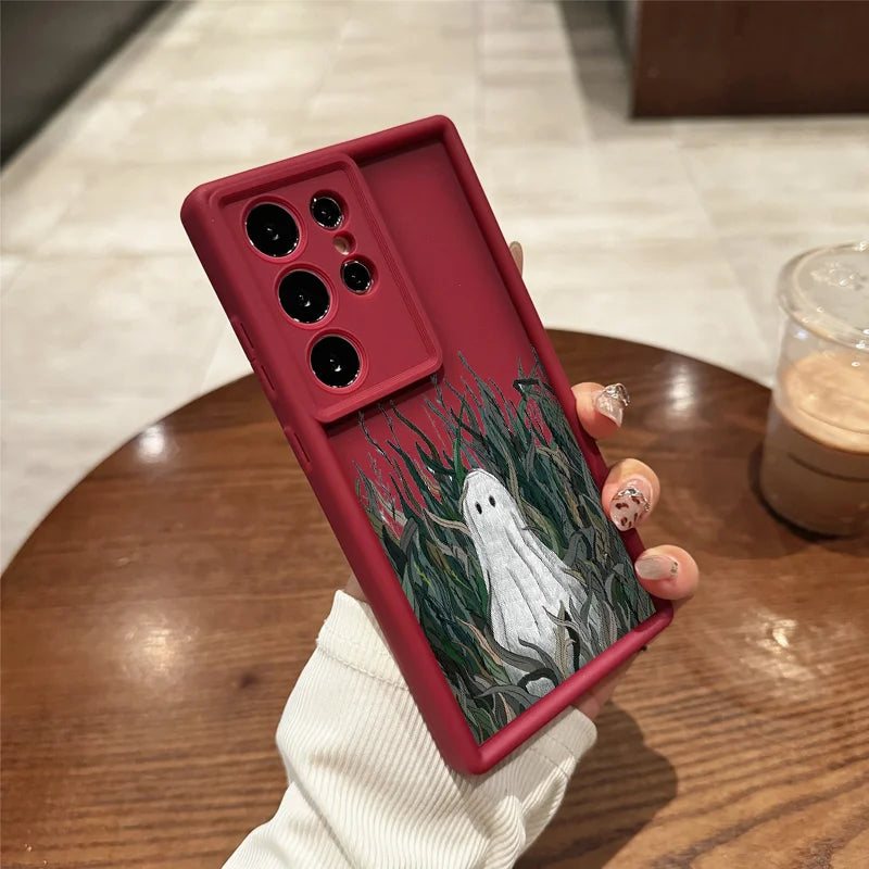 Süße Halloween Geist Hülle für Samsung Galaxy