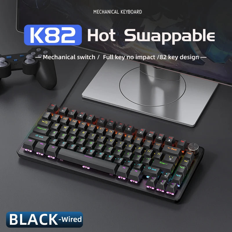 APAYADO 75% Mechanische Gaming-Tastatur