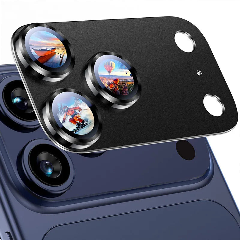 Aluminum camera lens protector for iPhone 17 Pro Max