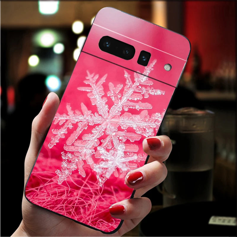 Winter TPU Hülle für Google Pixel 8, 9 & 10 Serie