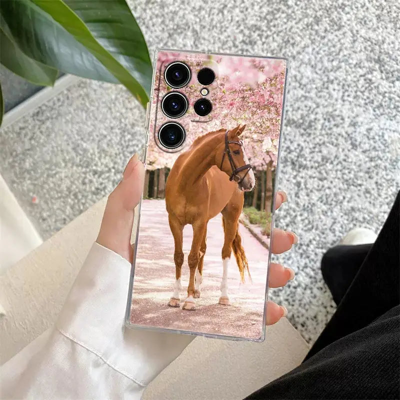 Galloping Horses Case for Samsung Galaxy S25 Ultra