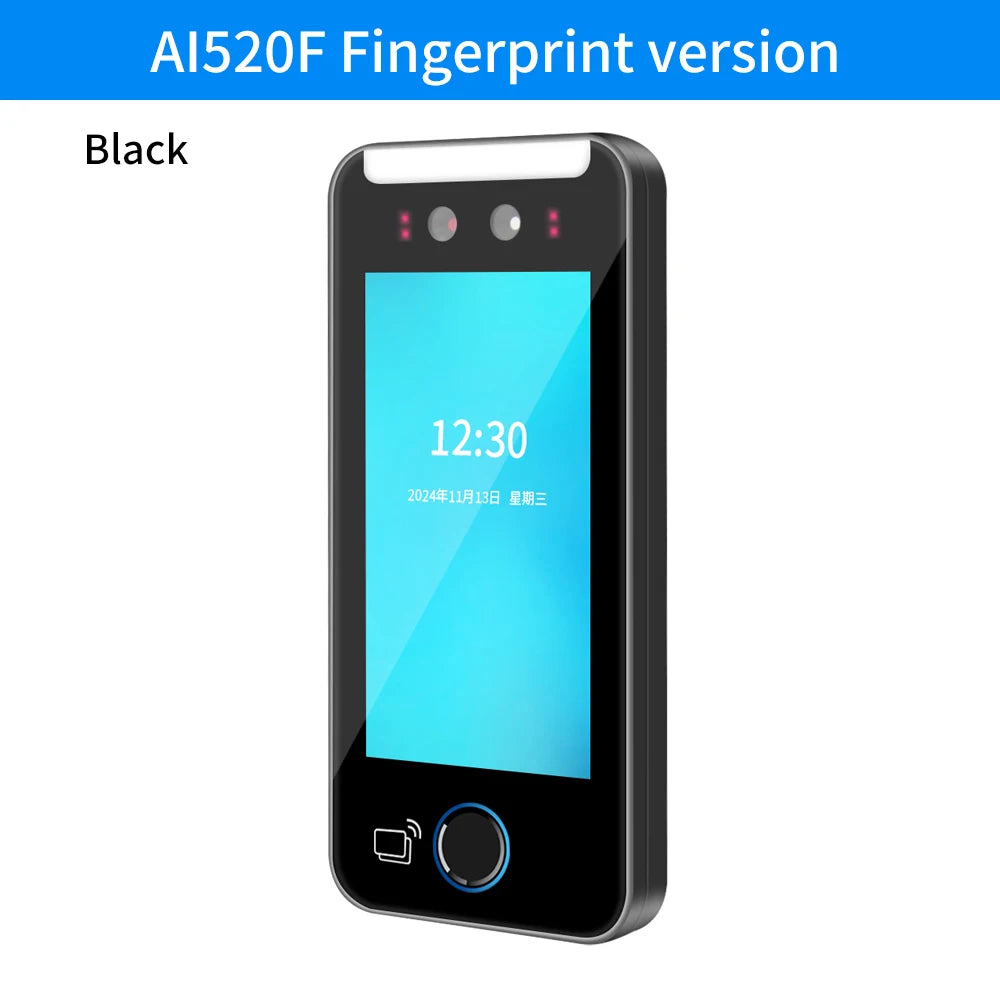 5" AI Gesichtserkennung & Fingerabdruck Terminal WLAN